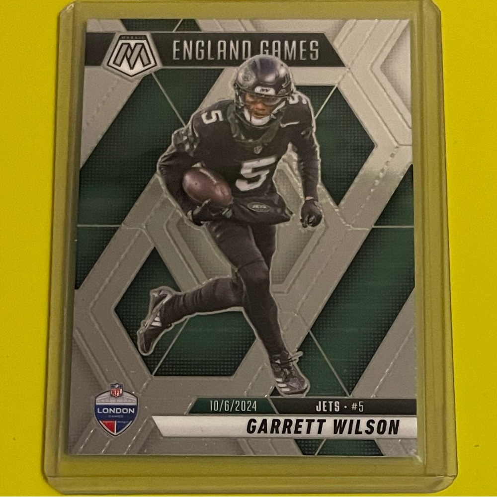 Garrett Wilson #252 2025 Panini Mosaic Football Trading Card